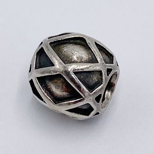 Pandora Web Charm Retired